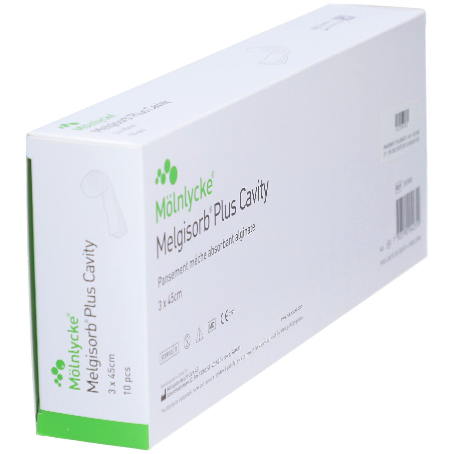 MELGISORB PLUS CAVITY - Pansement d'alginate, mèche absorbante, hémostatique, stérile. (re