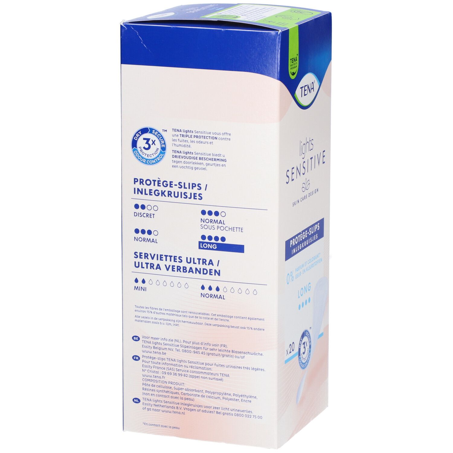 Tena Lights Liner Long