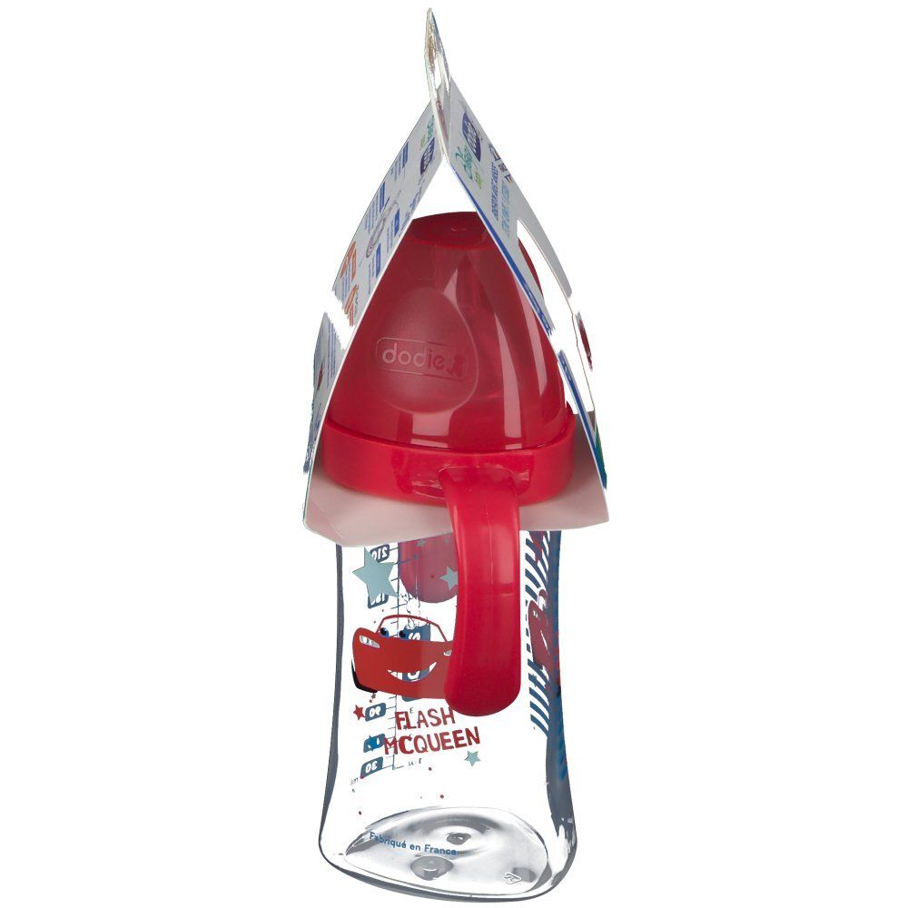 dodie® Biberon 270 ml avec anses Motiv Disney Cars