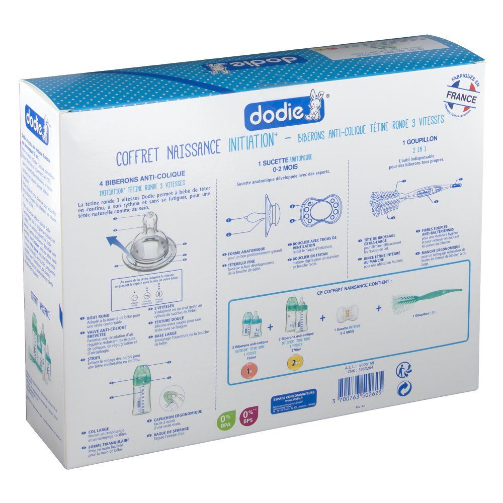 dodie® Coffret naissance initiation+
