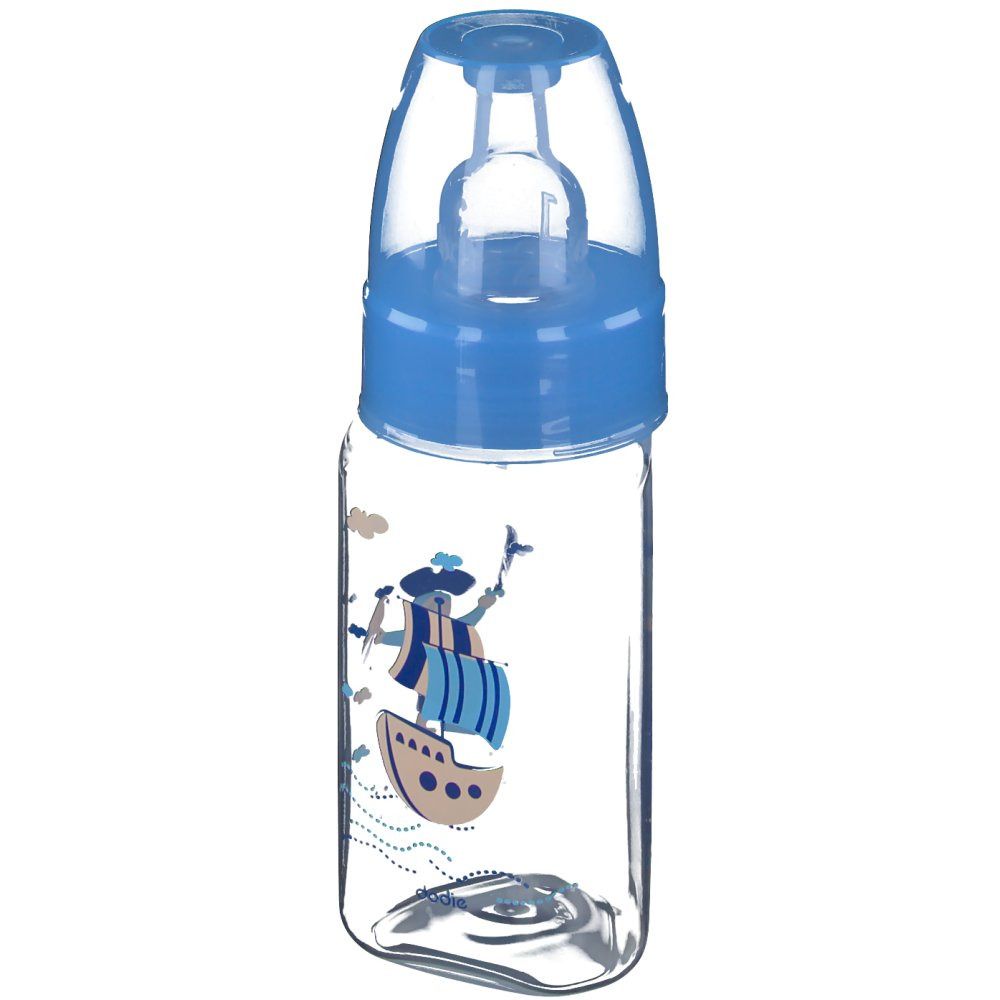 dodie® Mon biberon "Pirate" 150 ml bleu