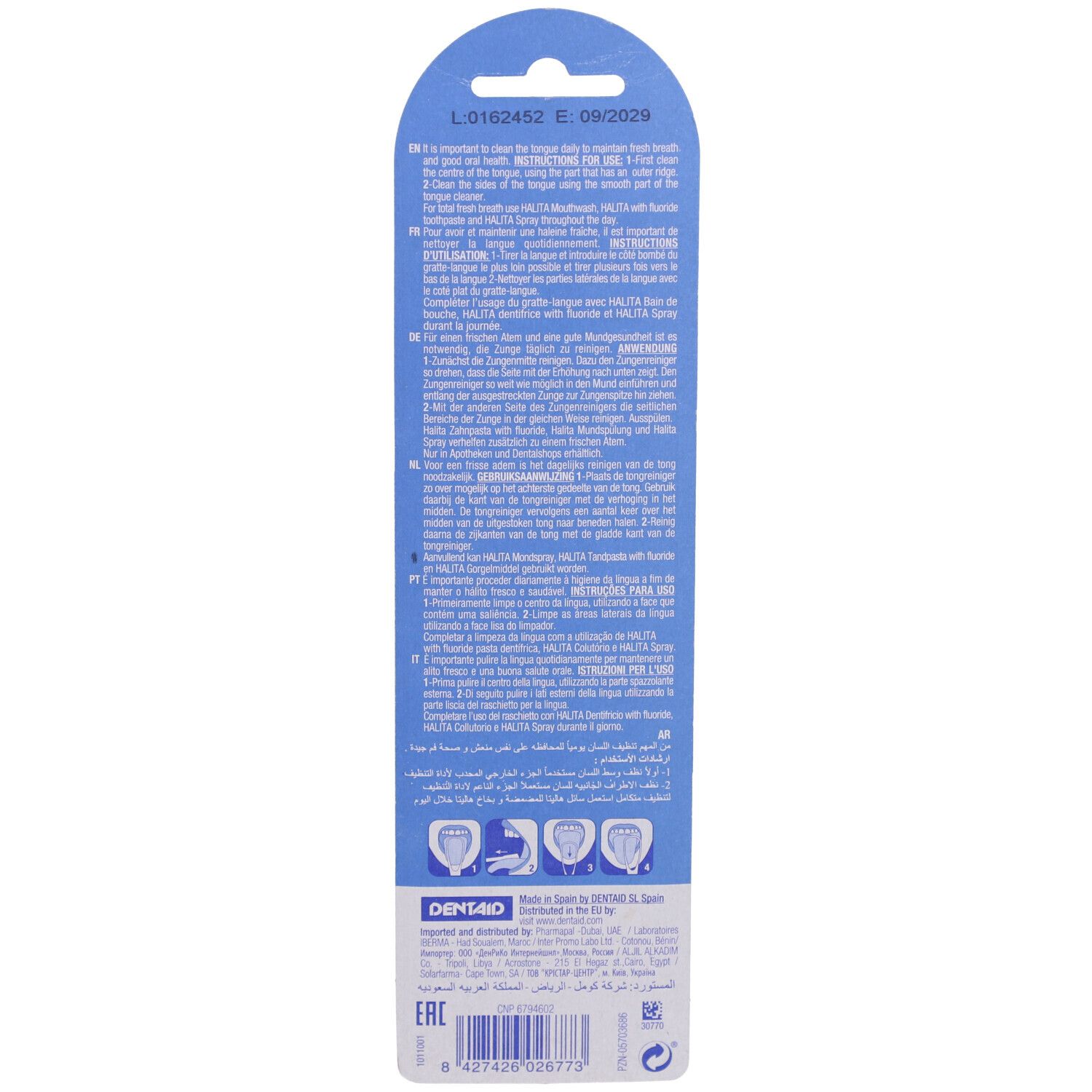 HALITA® Gratte-Langue