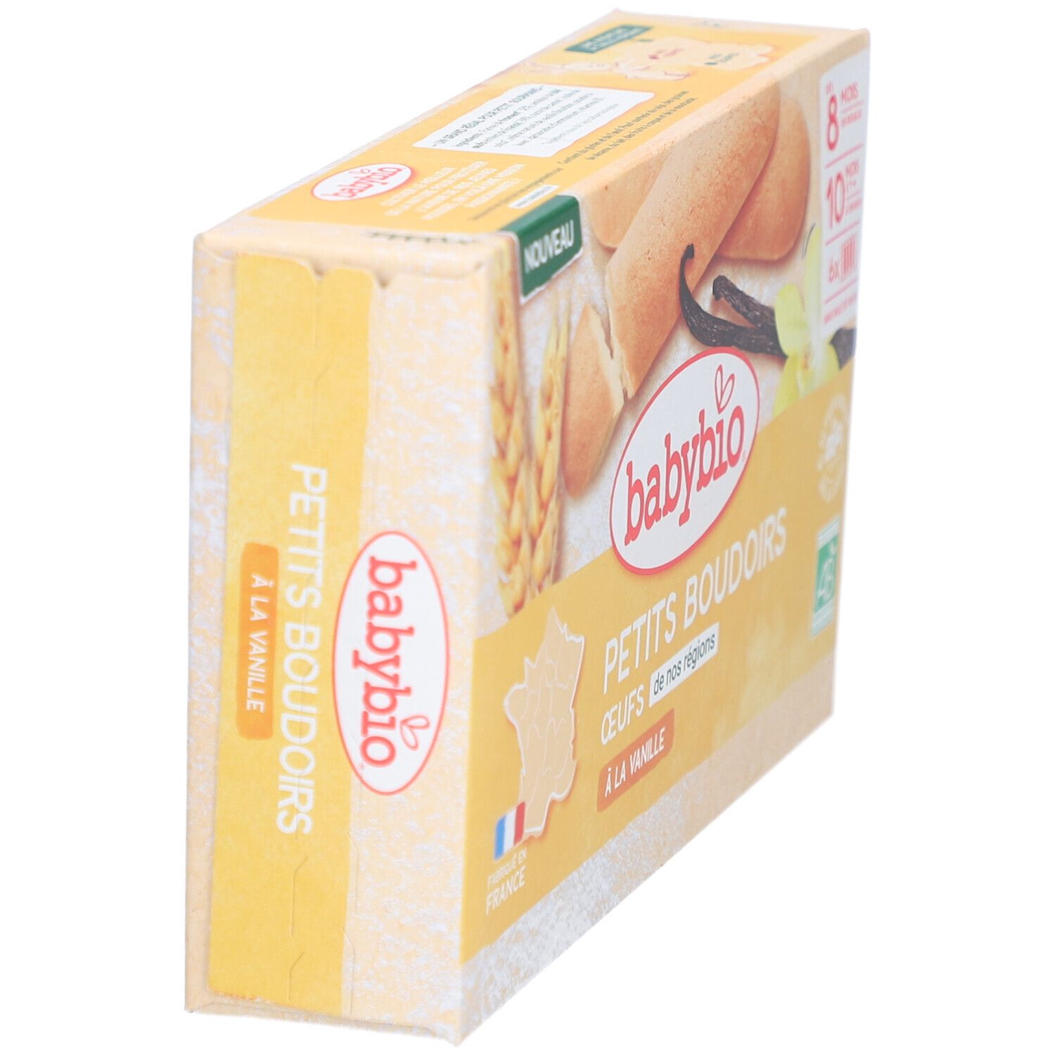 BABYBIO Petits Boudoirs à la Vanille