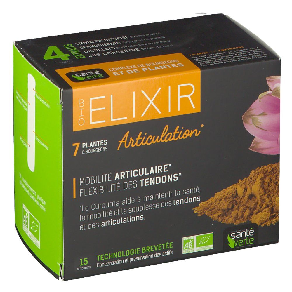 Santé Verte Bio Elixir Articulation®