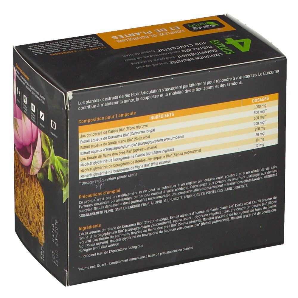 Santé Verte Bio Elixir Articulation®