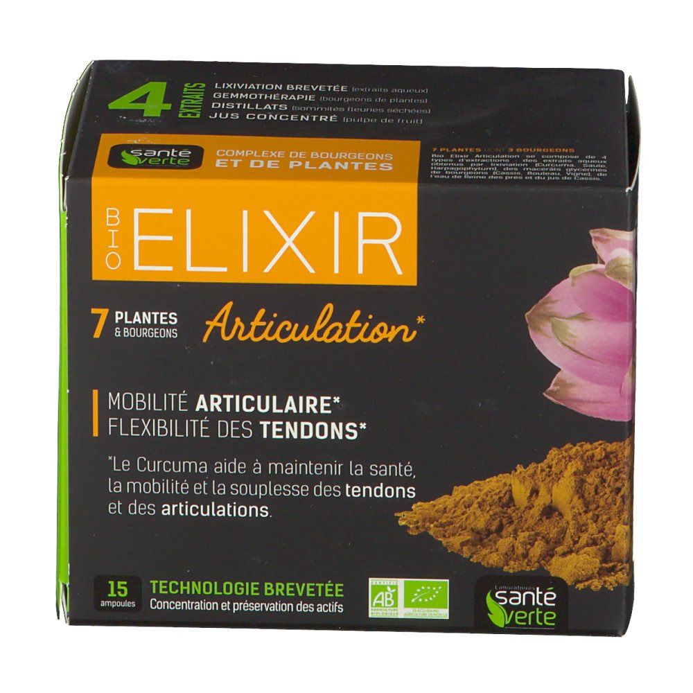 Santé Verte Bio Elixir Articulation®