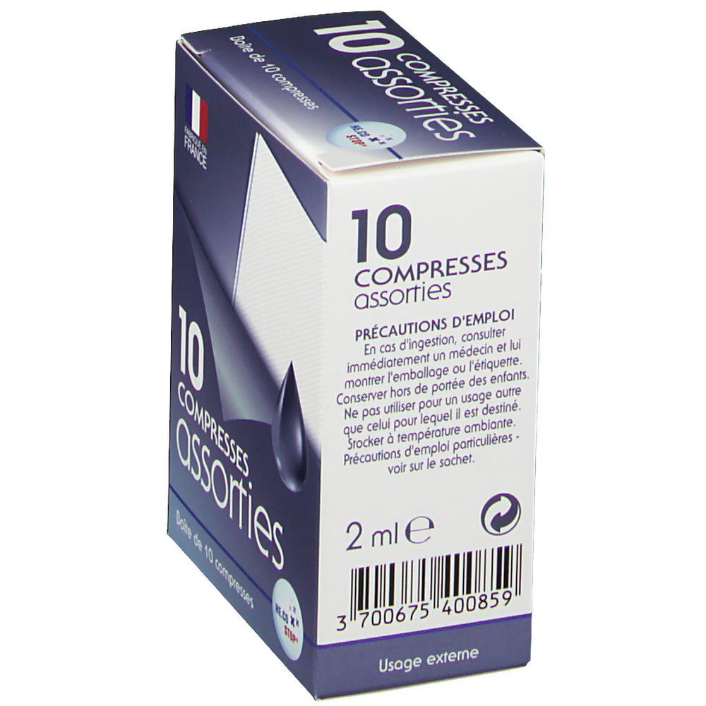 HE.CO Stop® 10 compresse assorties