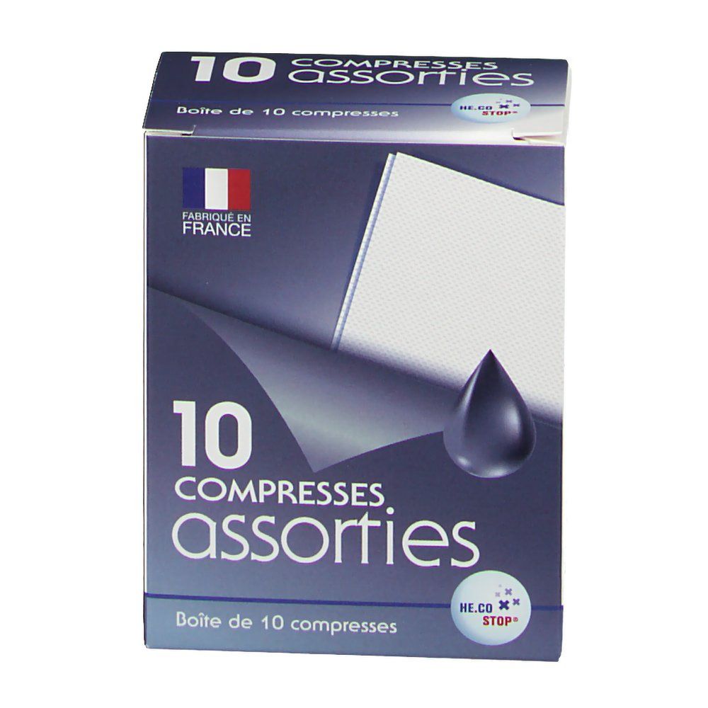 HE.CO Stop® 10 compresse assorties