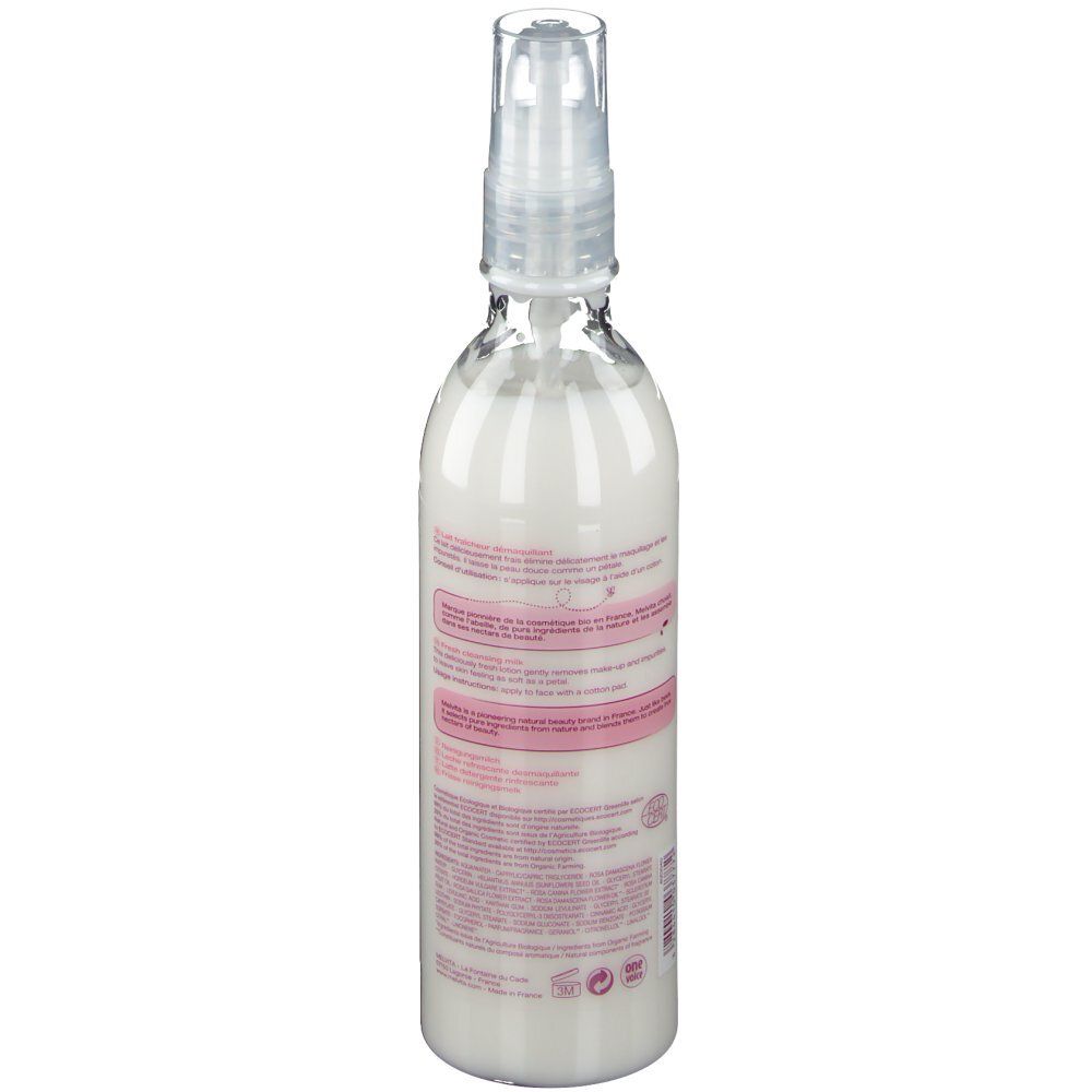 Melvita Nectar de Rose Lait démaquillant à la Rose Bio