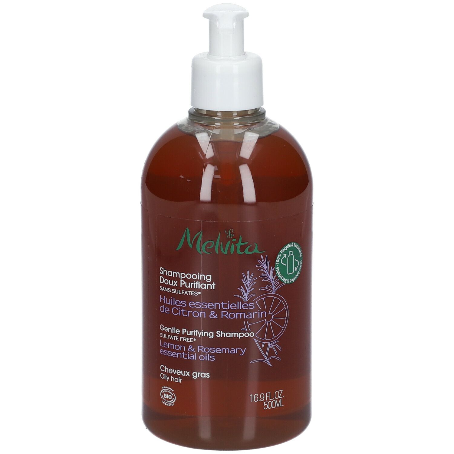 Melvita Les Essentiels Shampooing purifiant Bio