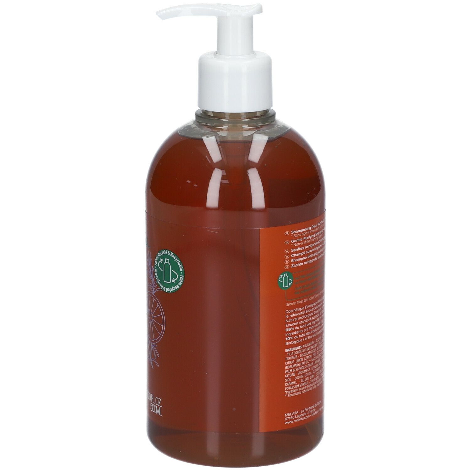 Melvita Les Essentiels Shampooing purifiant Bio