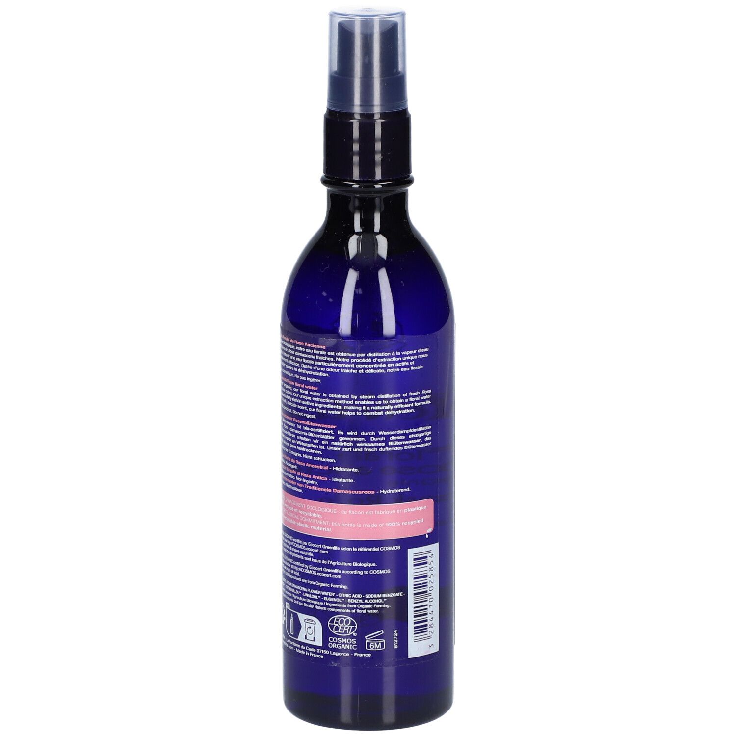 Melvita Eau Florale de Rose Bio en Spray