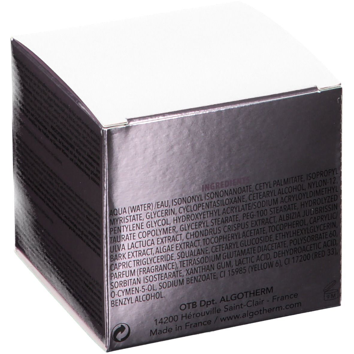 ALGOTHERM ALGOTIME EXPERT Crème Lift Jeunesse
