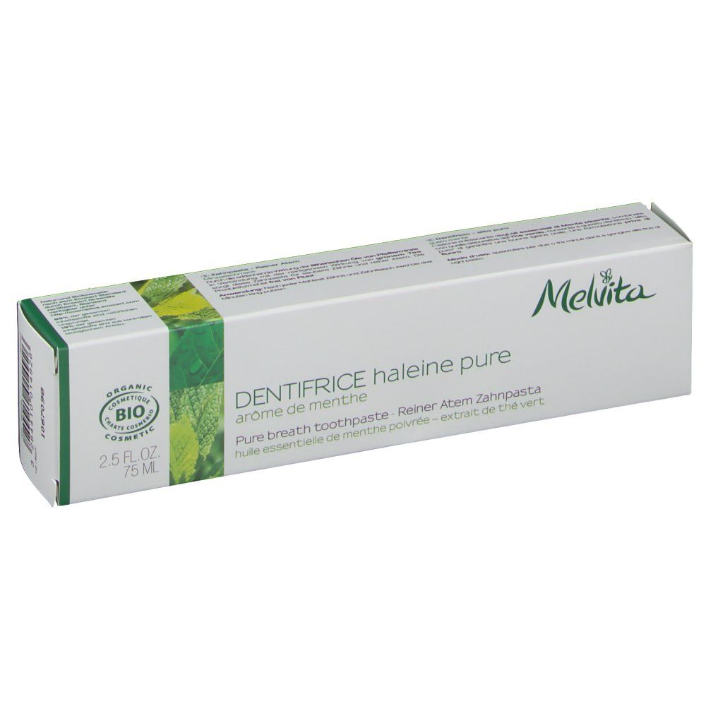 Melvita Les Essentiels Dentifrice haleine pure Bio