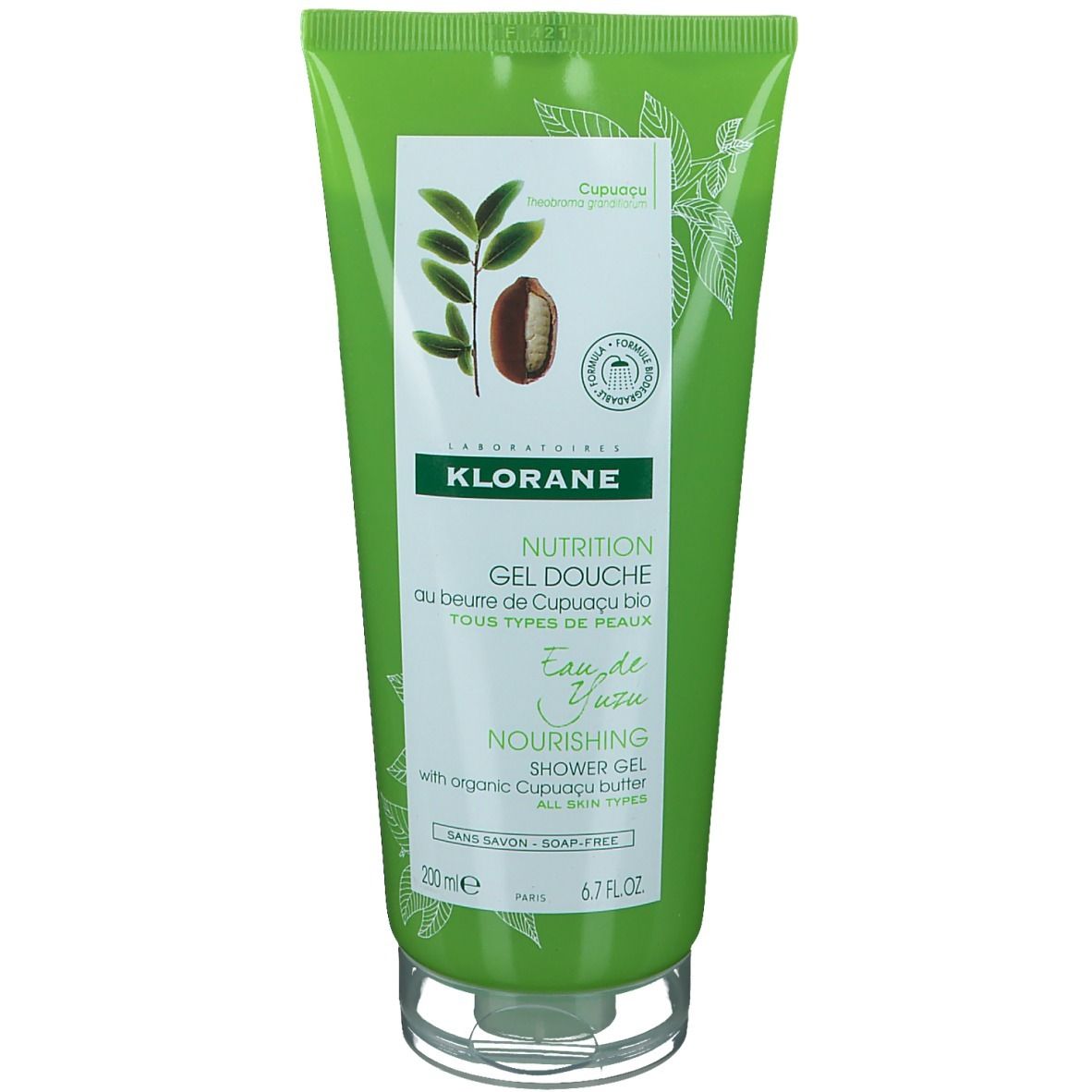 KLORANE Gel douche Eau de Yuzu