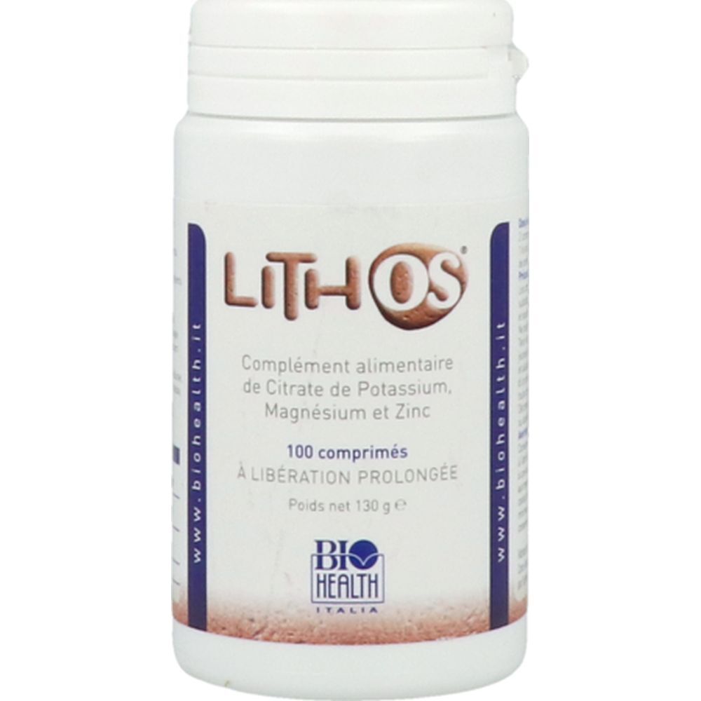 Lithos Formule Retard, Comprimé, complément alimentaire  à base de citrate de potassium et