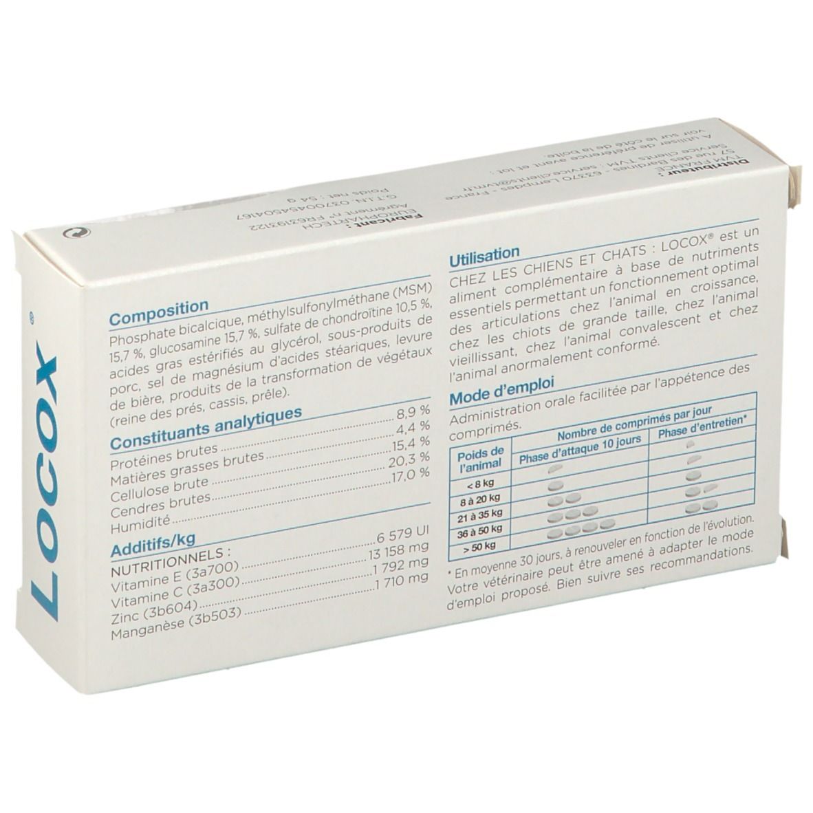Locox - Compléments alimentaires pour articulations - TVM