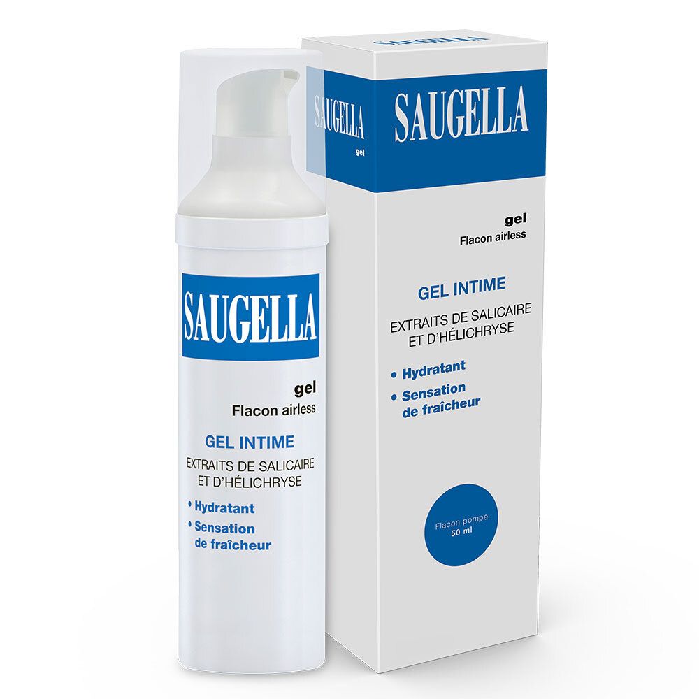 Saugella Gel Hydratant flacon pompe 50 ml