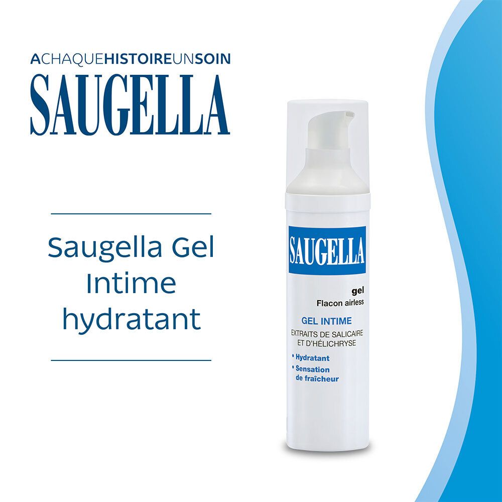 Saugella Gel Hydratant flacon pompe 50 ml
