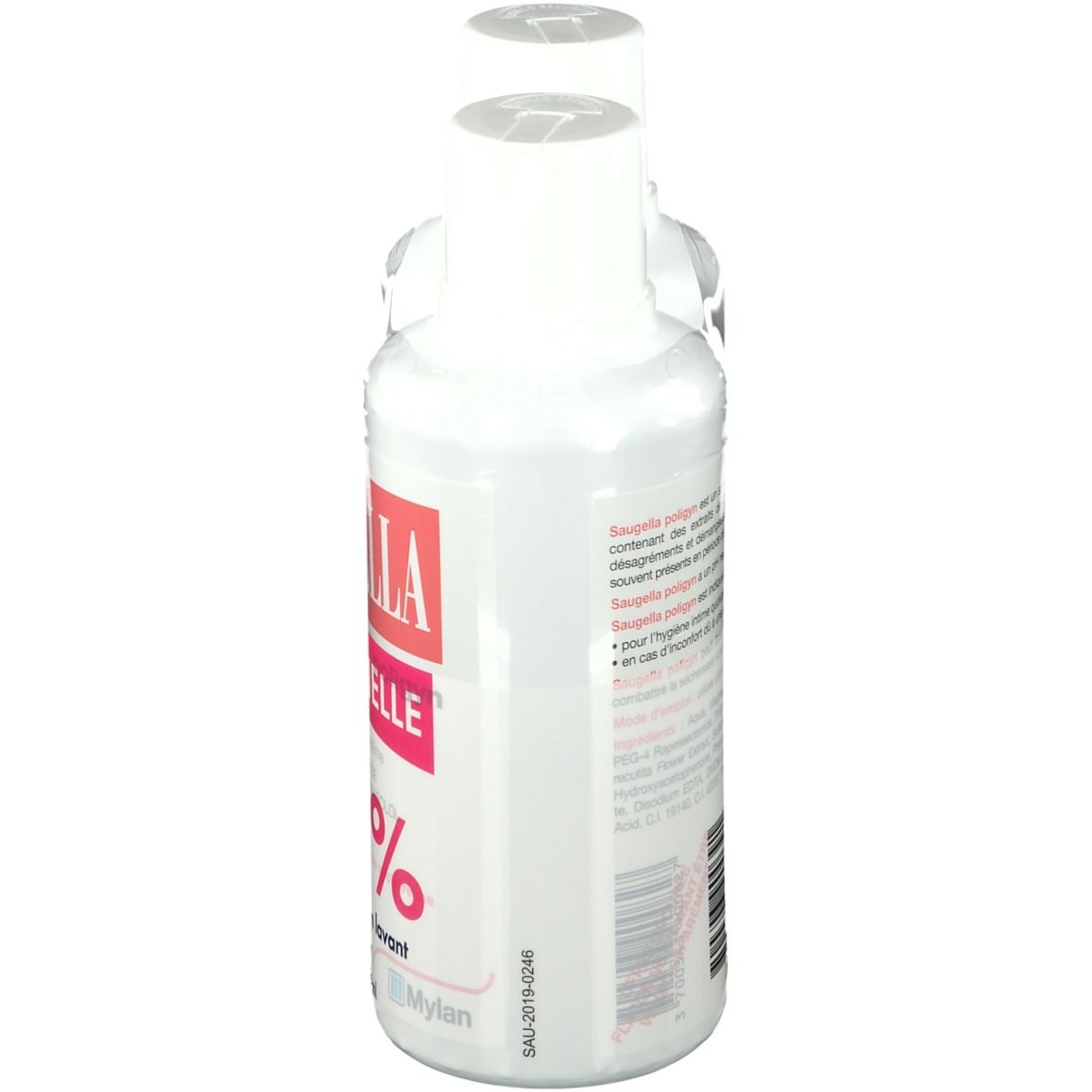 Saugella Poligyn Soin Lavant intime - 2x500 ml - Pharmacie en