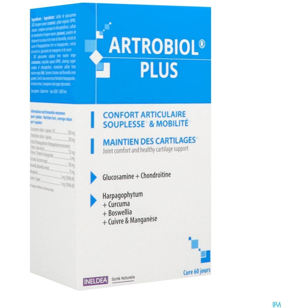 Artrobiol Plus – Confort Articulaire & Maintien des Cartilages