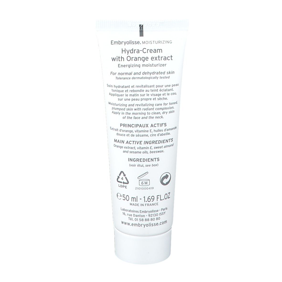 Embryolisse Hydra-Crème à l'orange