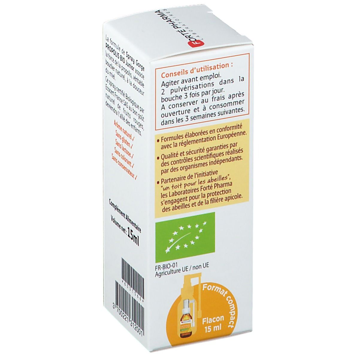 Forté Pharma Propolis Spray gorge Junior