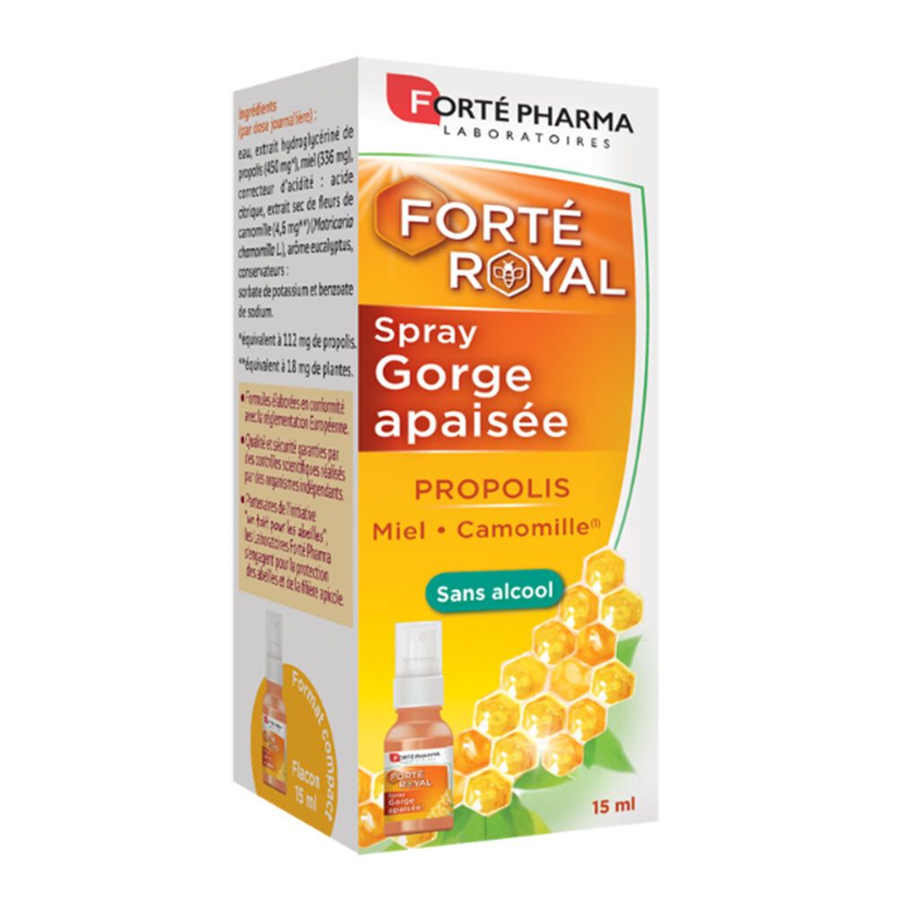 Forté Pharma Propolis Spray Gorge adoucissant