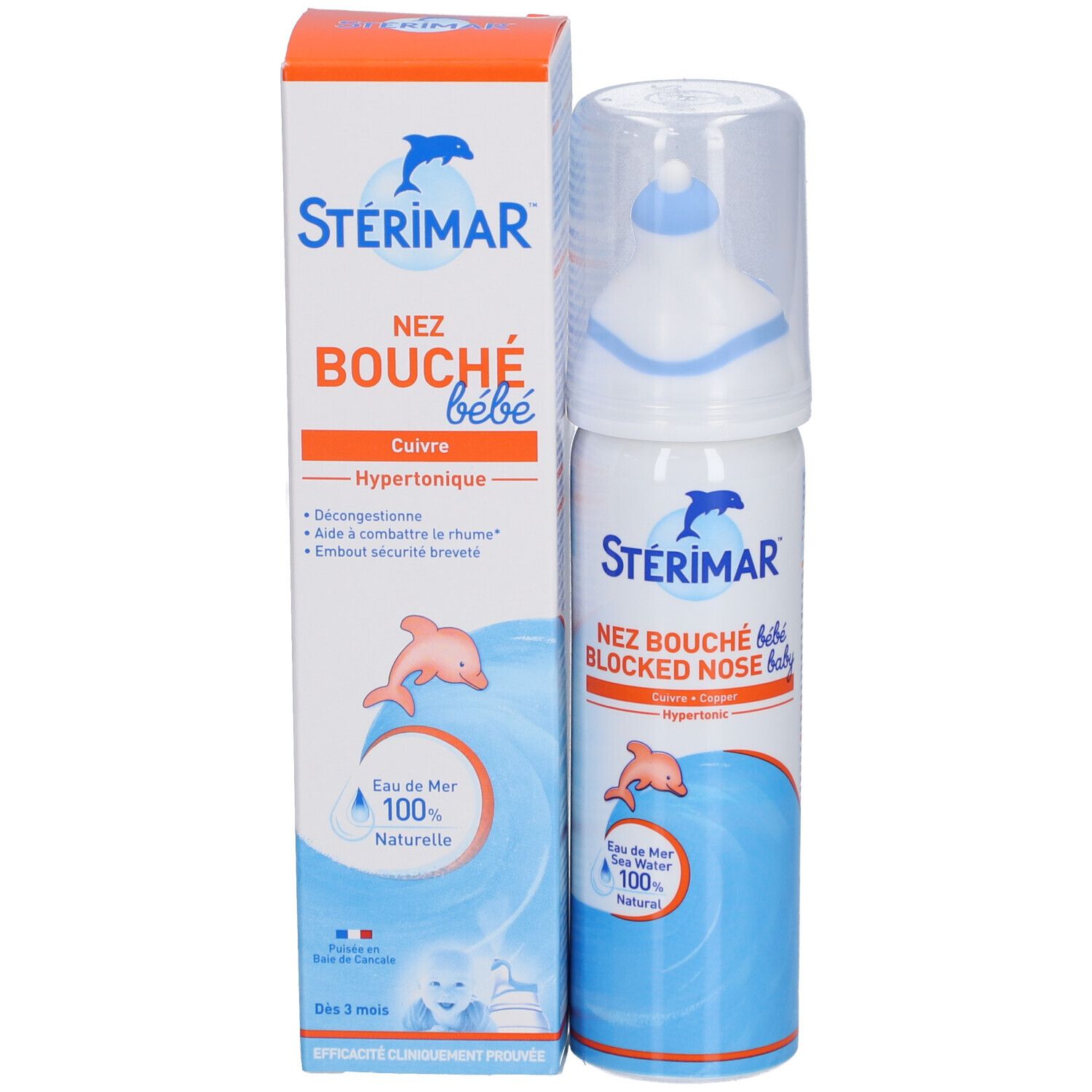 Stérimar Décongestionnant Nez Bouché Bébé