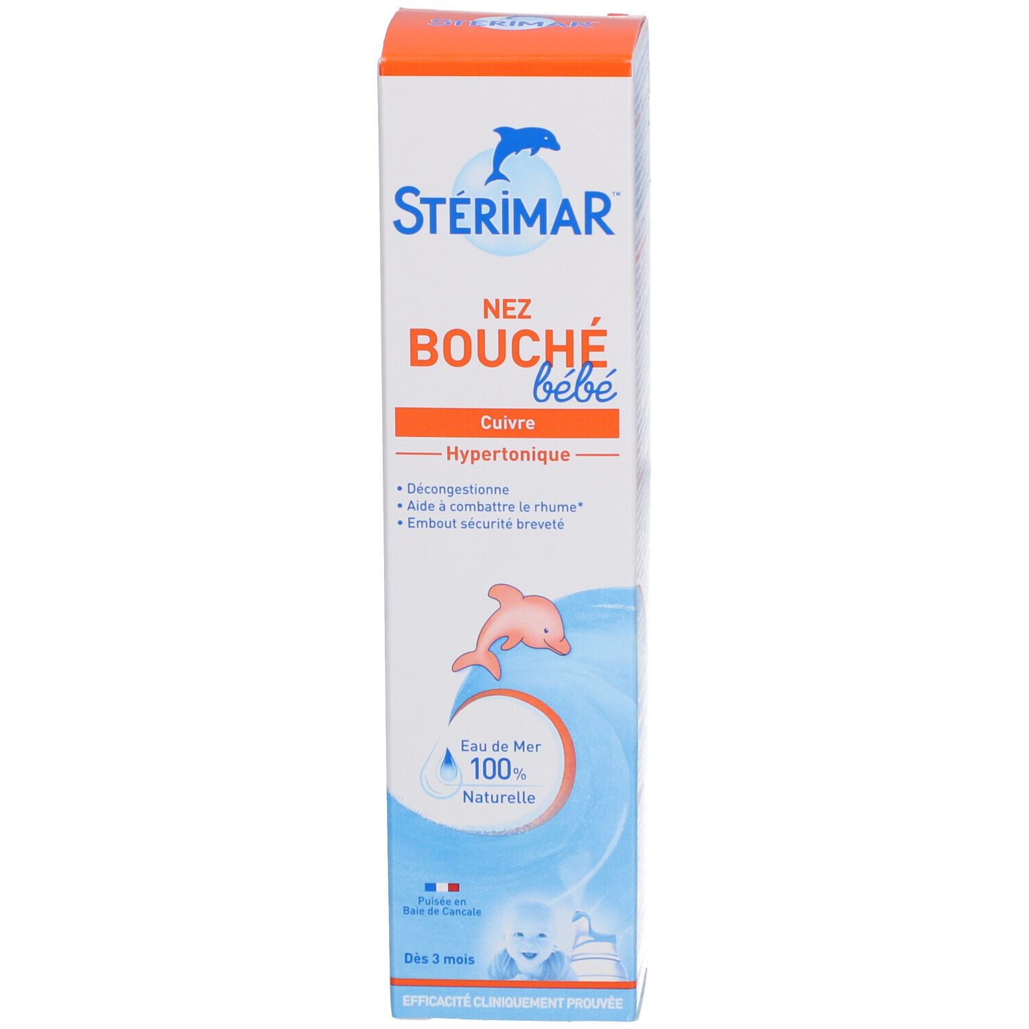 Stérimar Décongestionnant Nez Bouché Bébé