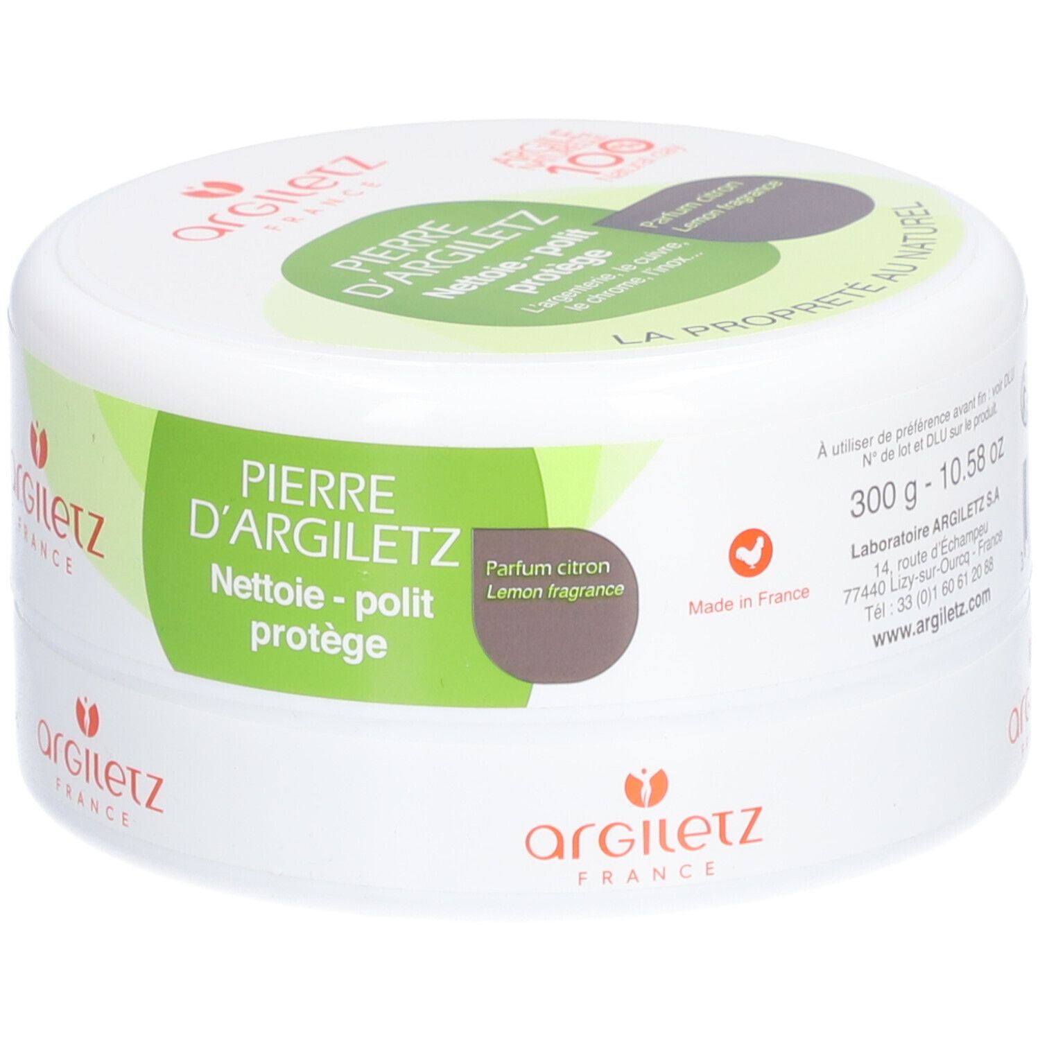 Pierre d'Argiletz - Nettoyant écologique – 300 gr à 10,50 € - Argiletz