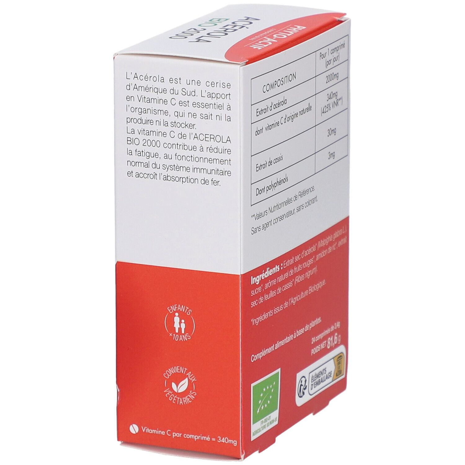 PHYTO-ACTIF Acérola Bio 2000