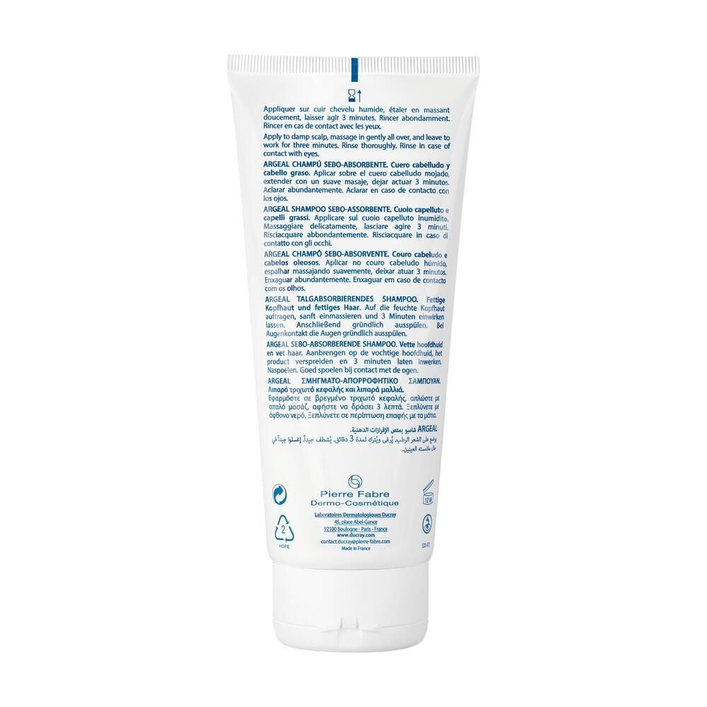 Ducray Argeal Shampooing sébo-absorbant