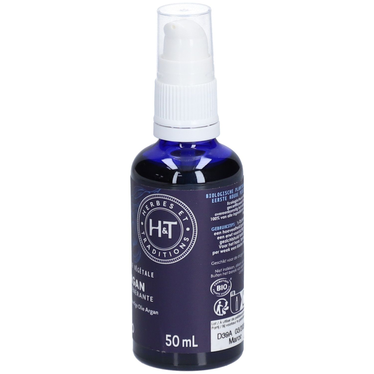 Herbes et Traditions Huile végétale Argin Bio