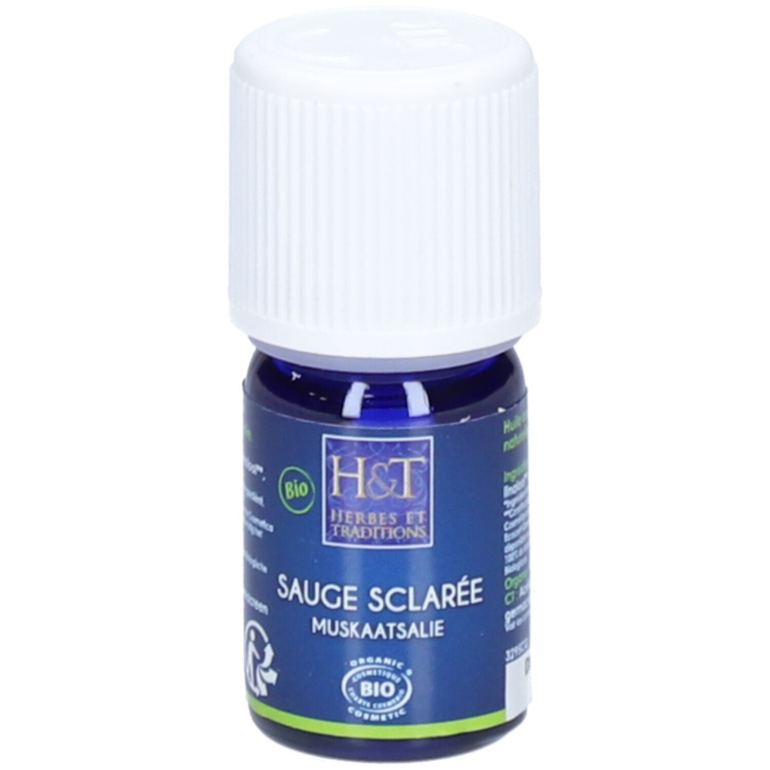 Herbes et Traditions Huile essentielle de sauge sclarée bio