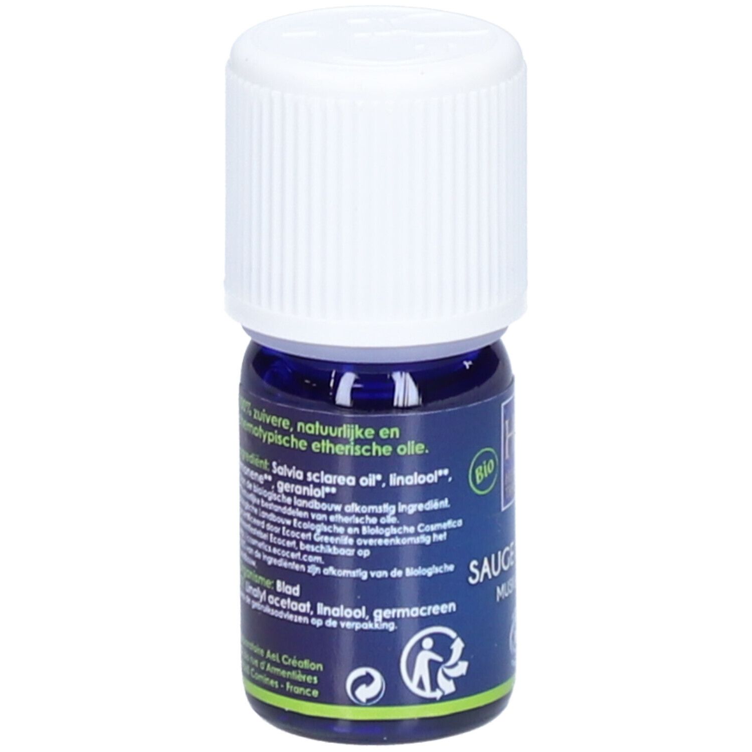 Herbes et Traditions Huile essentielle de sauge sclarée bio