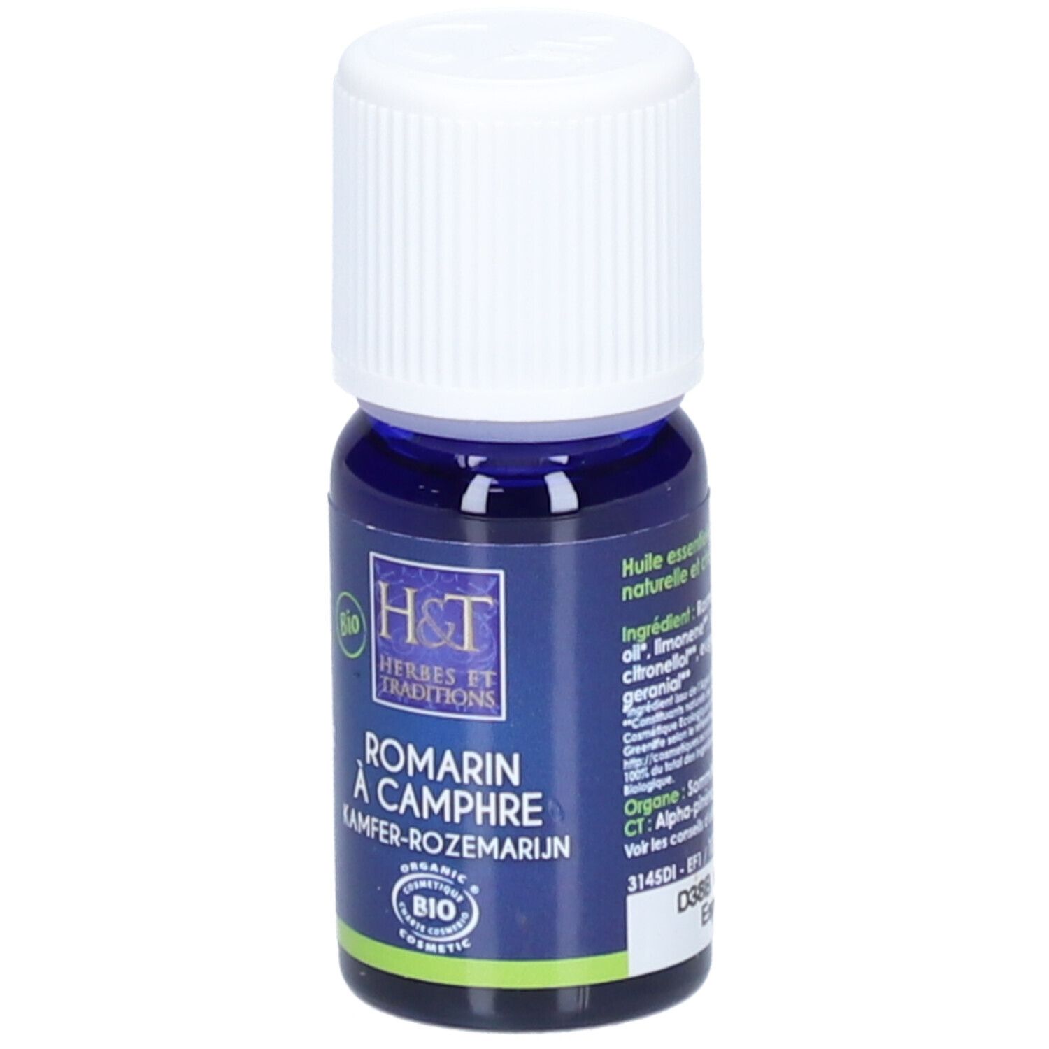 Herbes et Traditions Huile essentielle romarin à camphre Bio