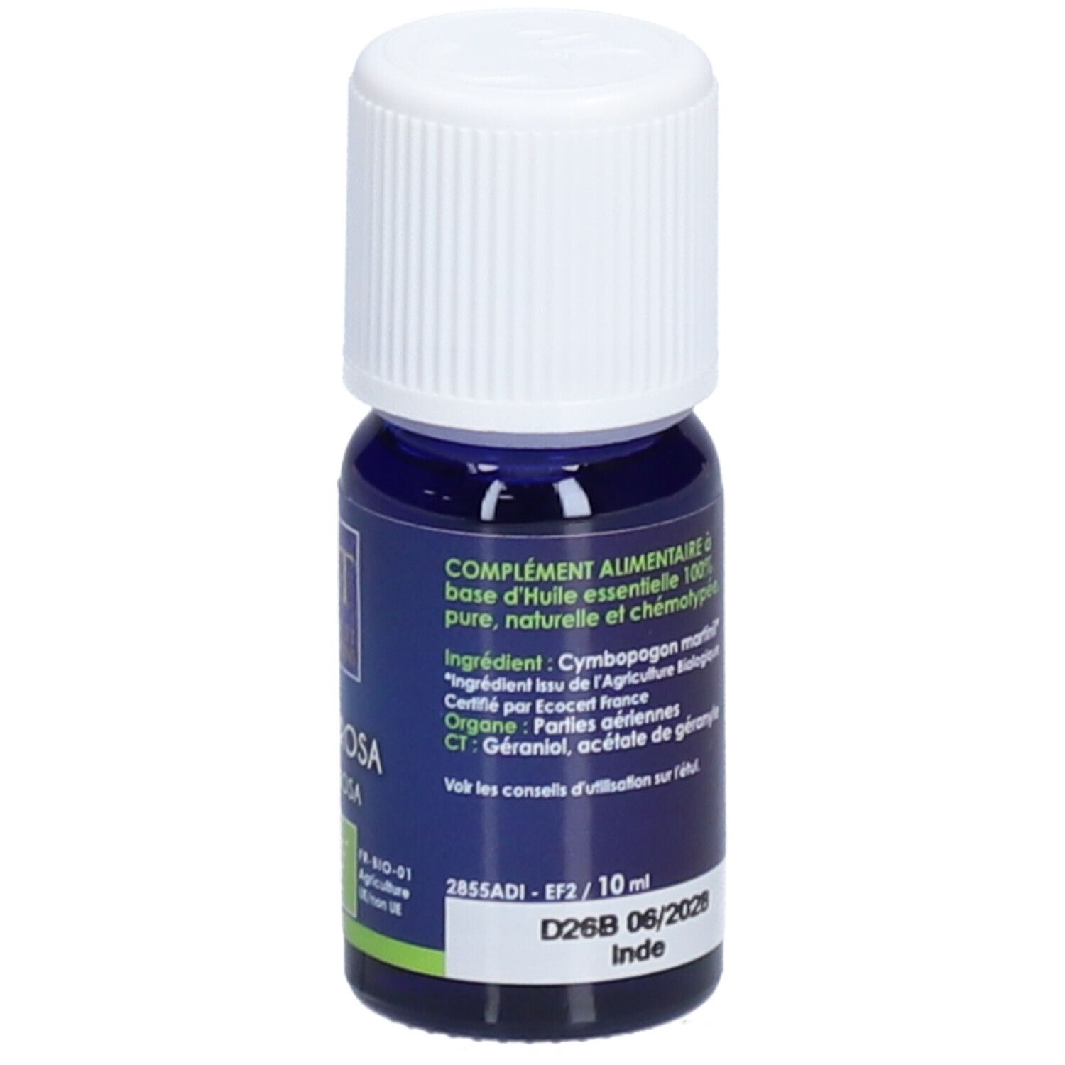 HERBES ET TRADITIONS HUILE ESSENTIELLE - PALMAROSA BIO