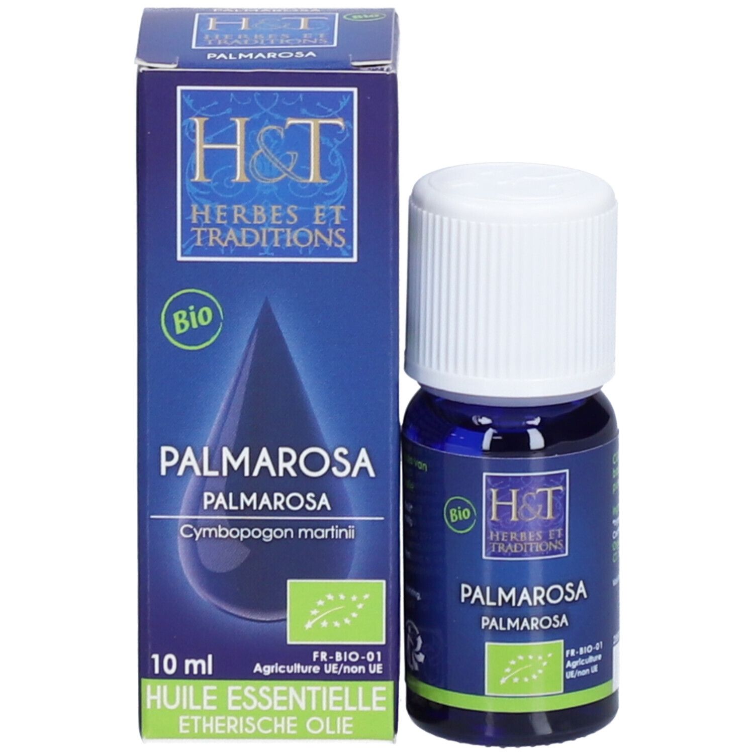 HERBES ET TRADITIONS HUILE ESSENTIELLE - PALMAROSA BIO