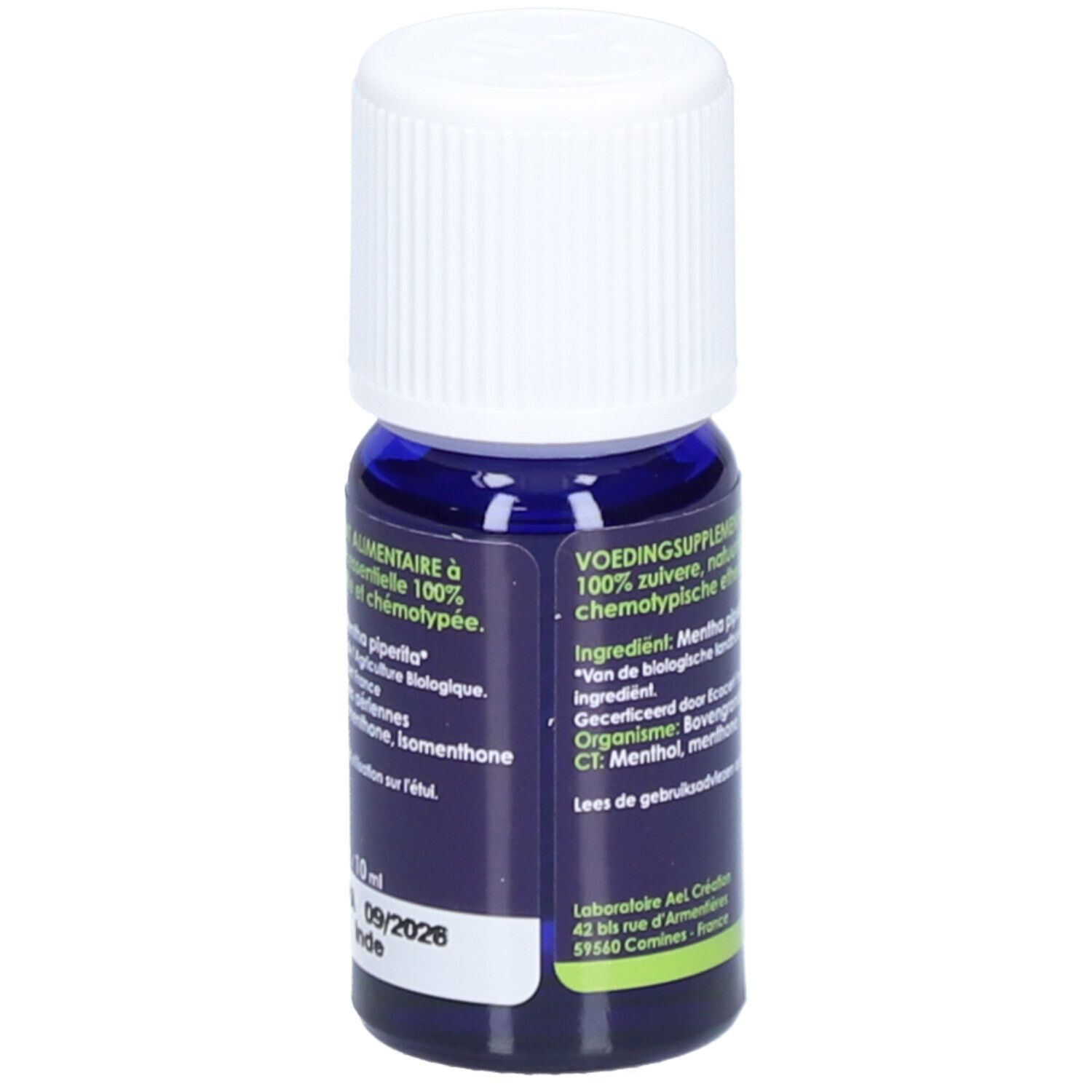 HERBES ET TRADITIONS HUILE ESSENTIELLE - MENTHE POIVRÉE BIO
