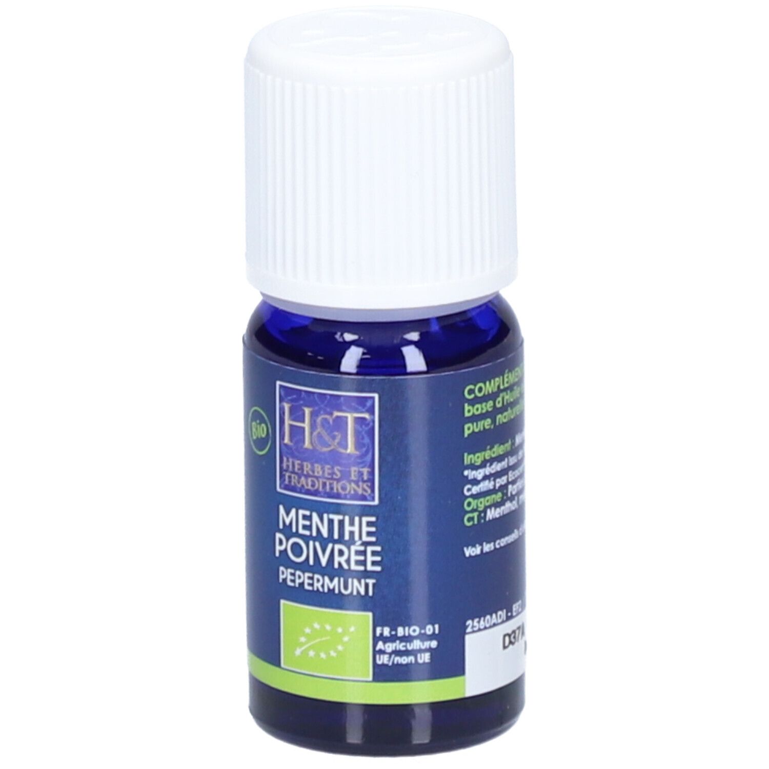 HERBES ET TRADITIONS HUILE ESSENTIELLE - MENTHE POIVRÉE BIO
