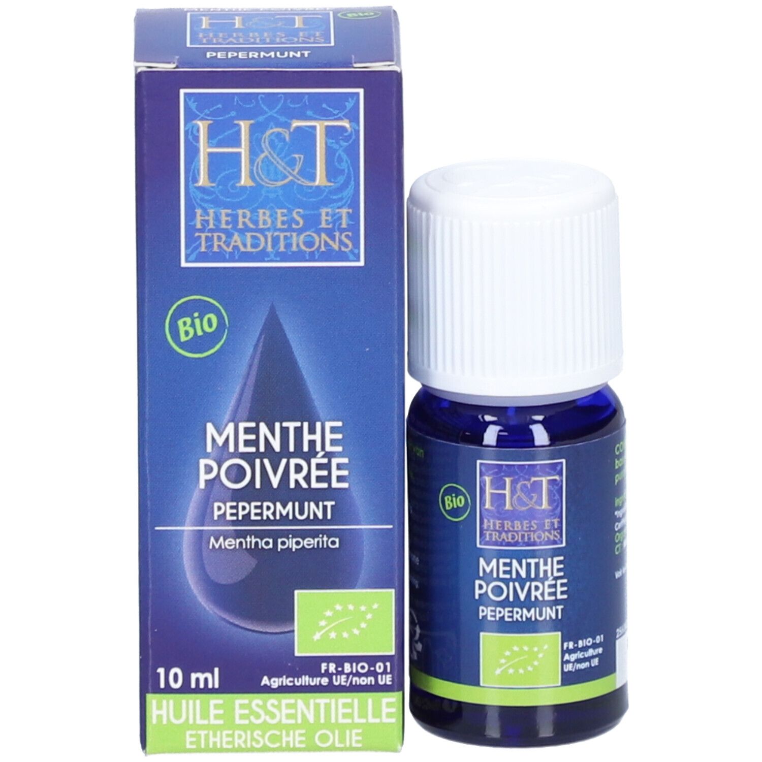 HERBES ET TRADITIONS HUILE ESSENTIELLE - MENTHE POIVRÉE BIO