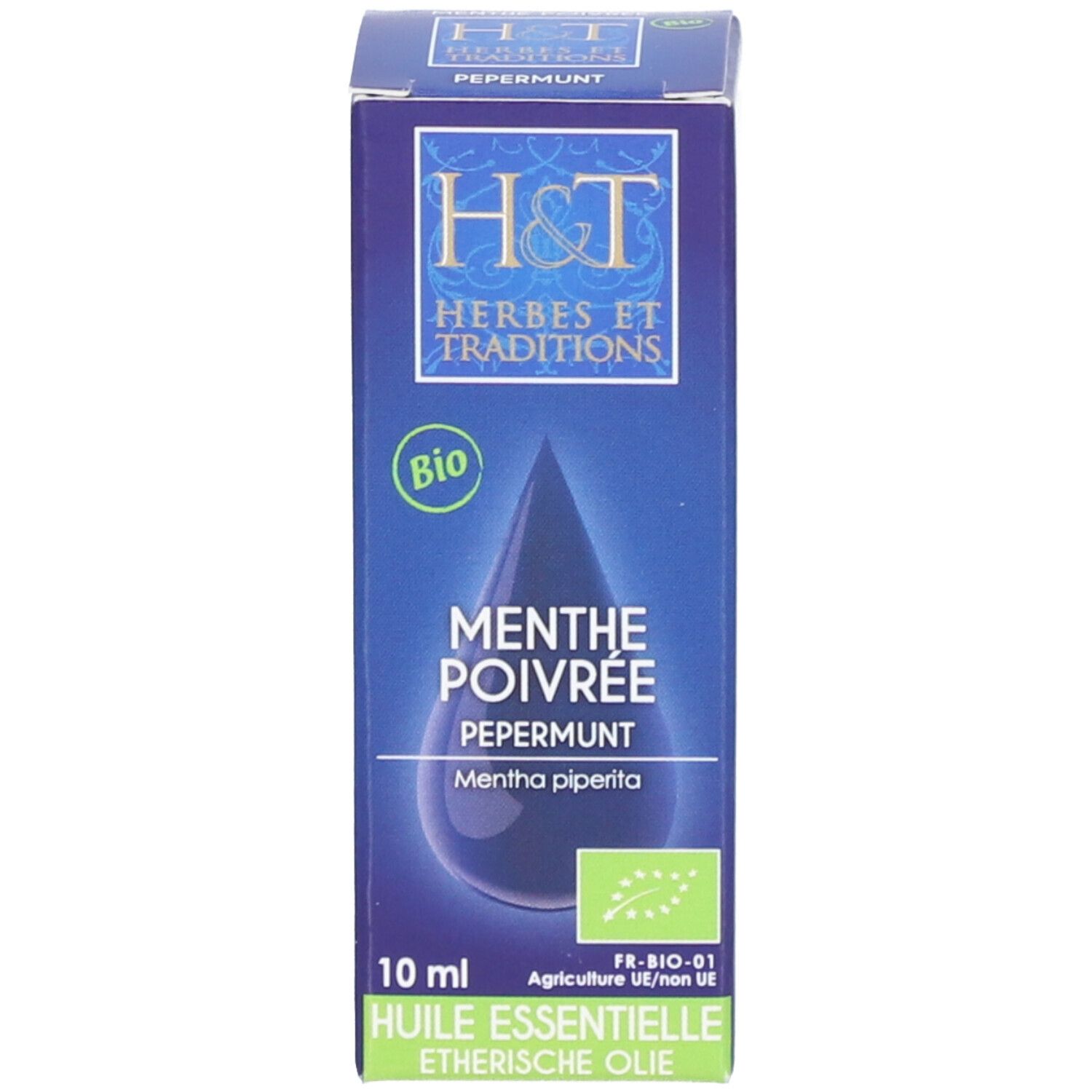 HERBES ET TRADITIONS HUILE ESSENTIELLE - MENTHE POIVRÉE BIO