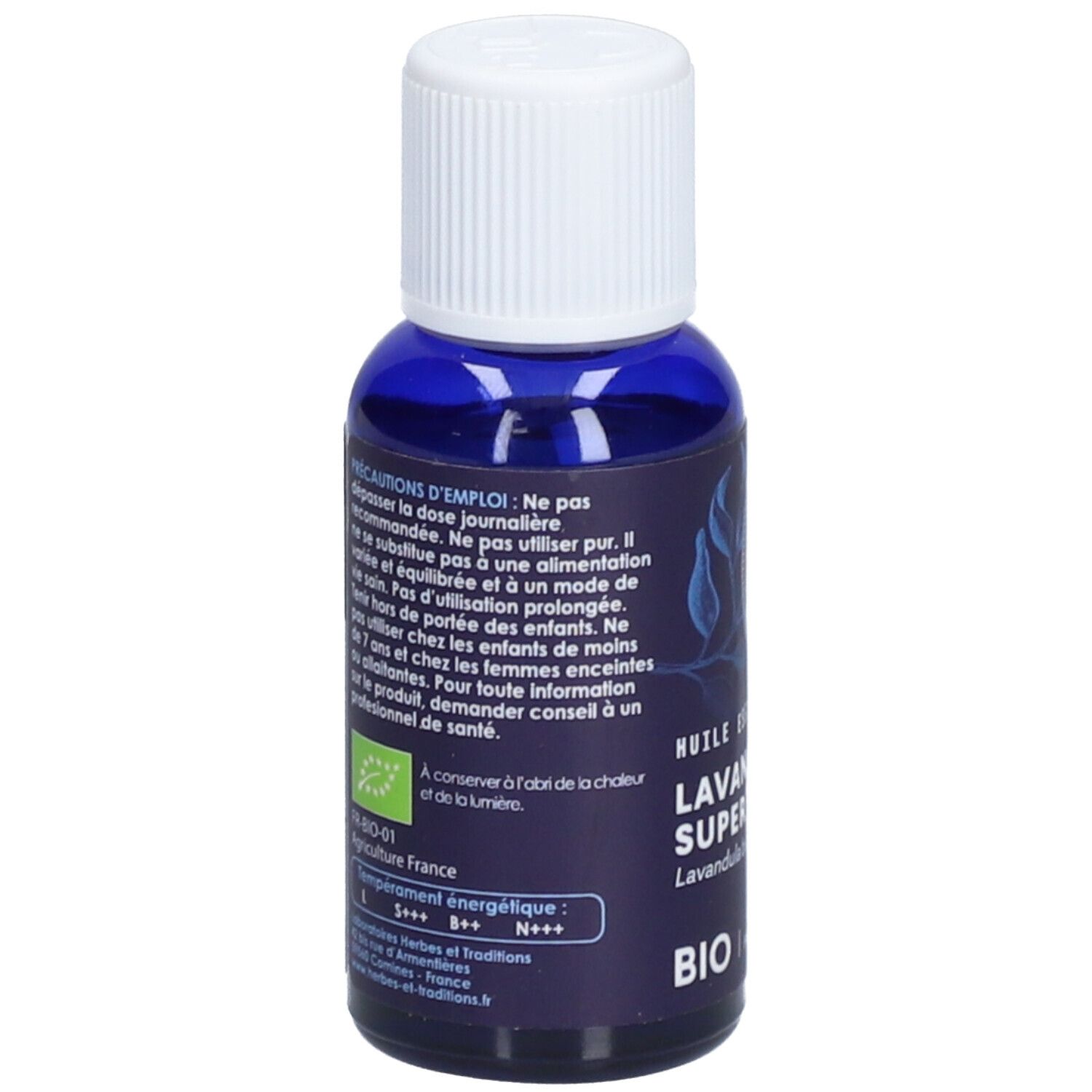 HERBES ET TRADITIONS HUILE ESSENTIELLE - LAVANDIN SUPER BIO