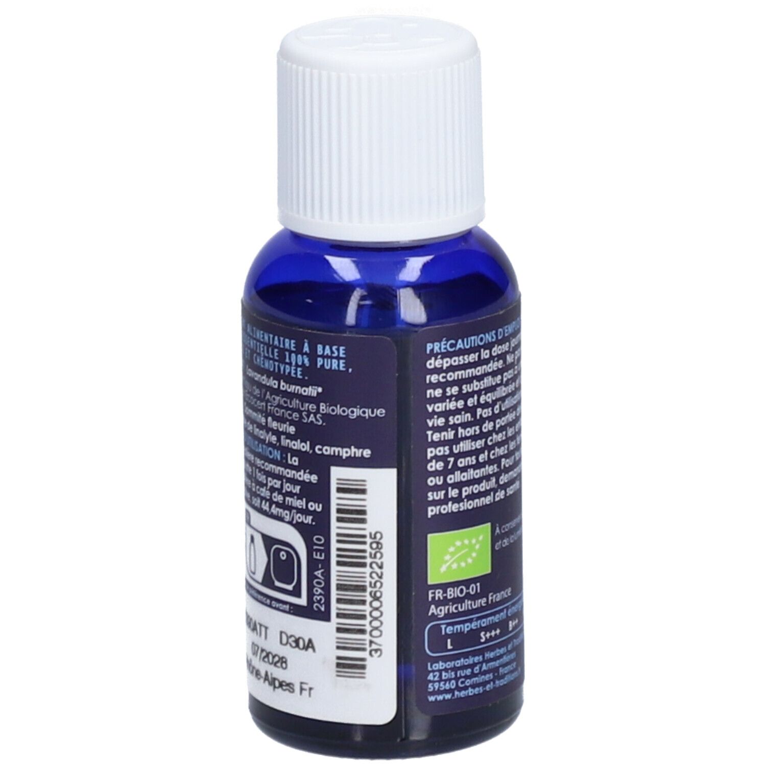 HERBES ET TRADITIONS HUILE ESSENTIELLE - LAVANDIN SUPER BIO