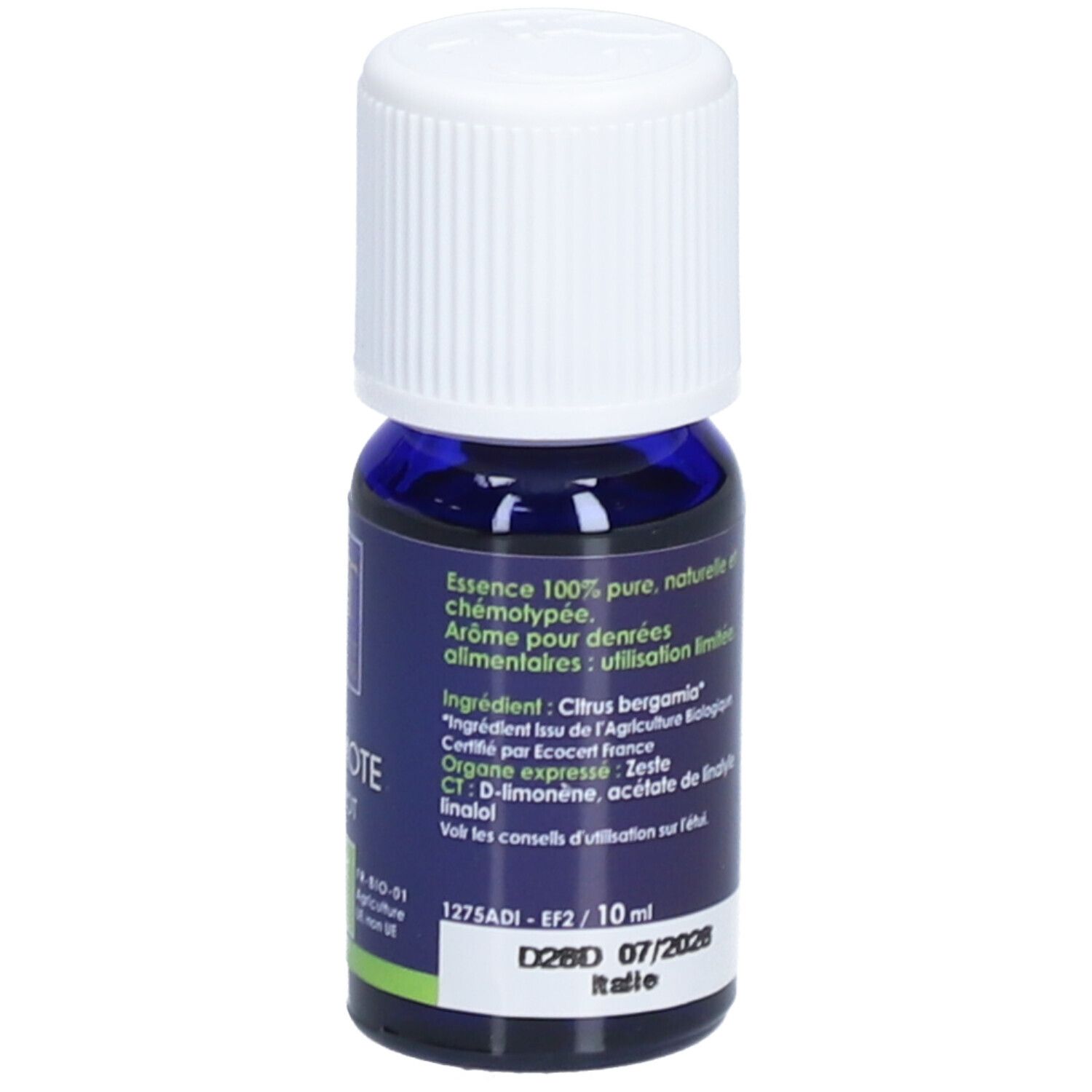 HERBES ET TRADITIONS HUILE ESSENTIELLE - BERGAMOTE BIO