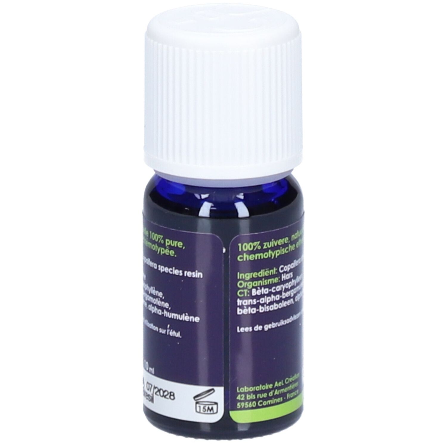 Herbes et Traditions huile essentielle baume de copahu