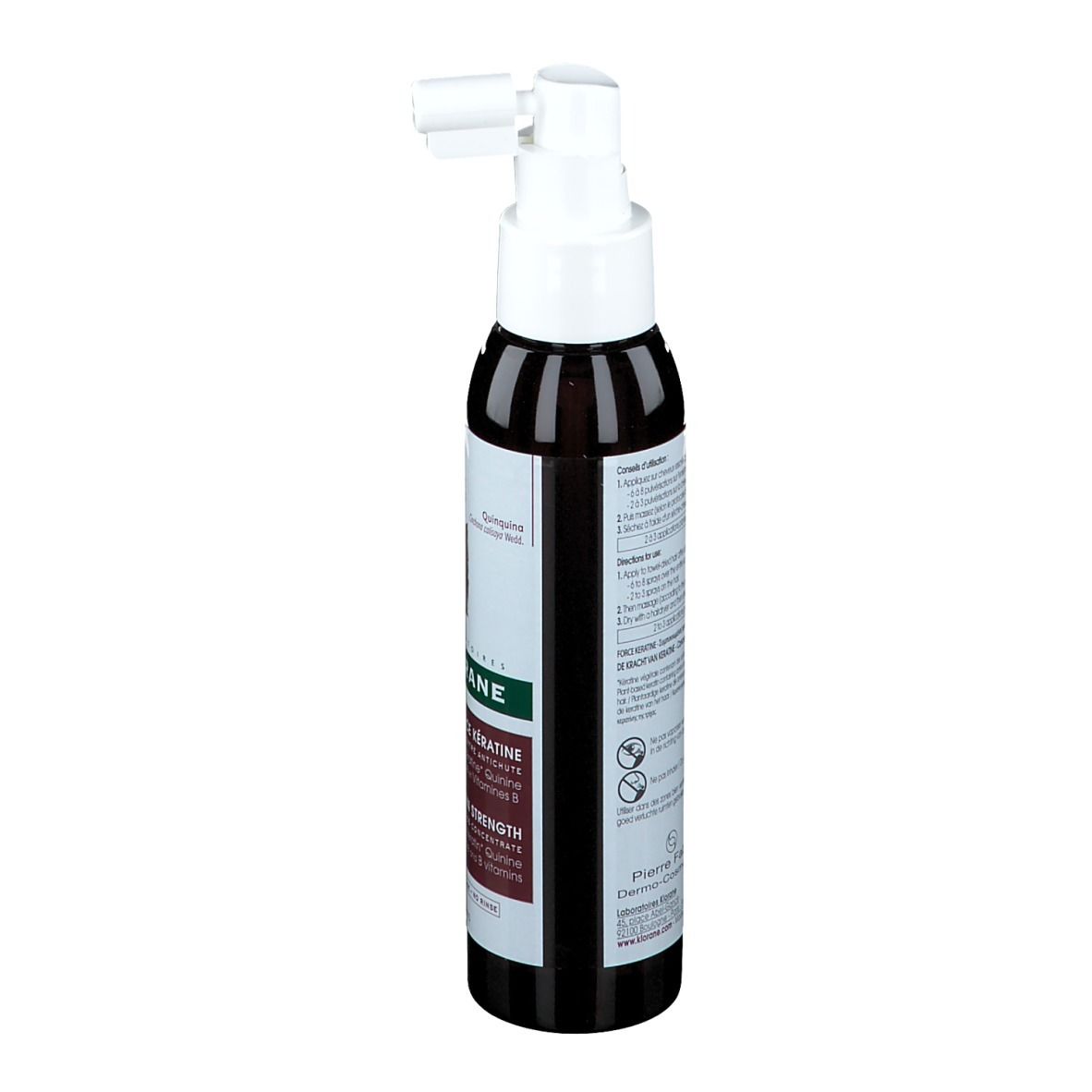 KLORANE Force Kératine Concentré Antichute Réactionnelle