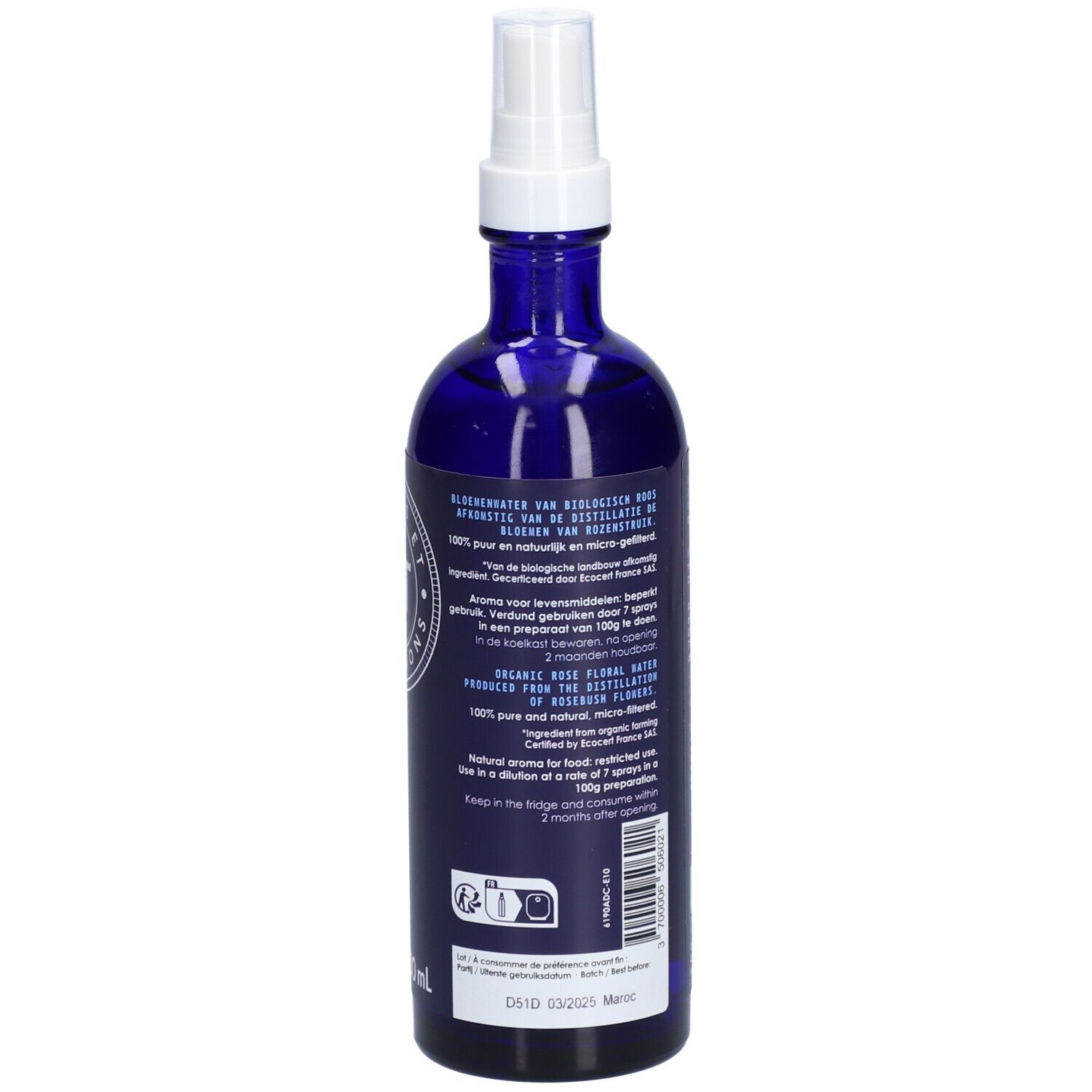 HERBES ET TRADITIONS EAU FLORALE - ROSE BIO