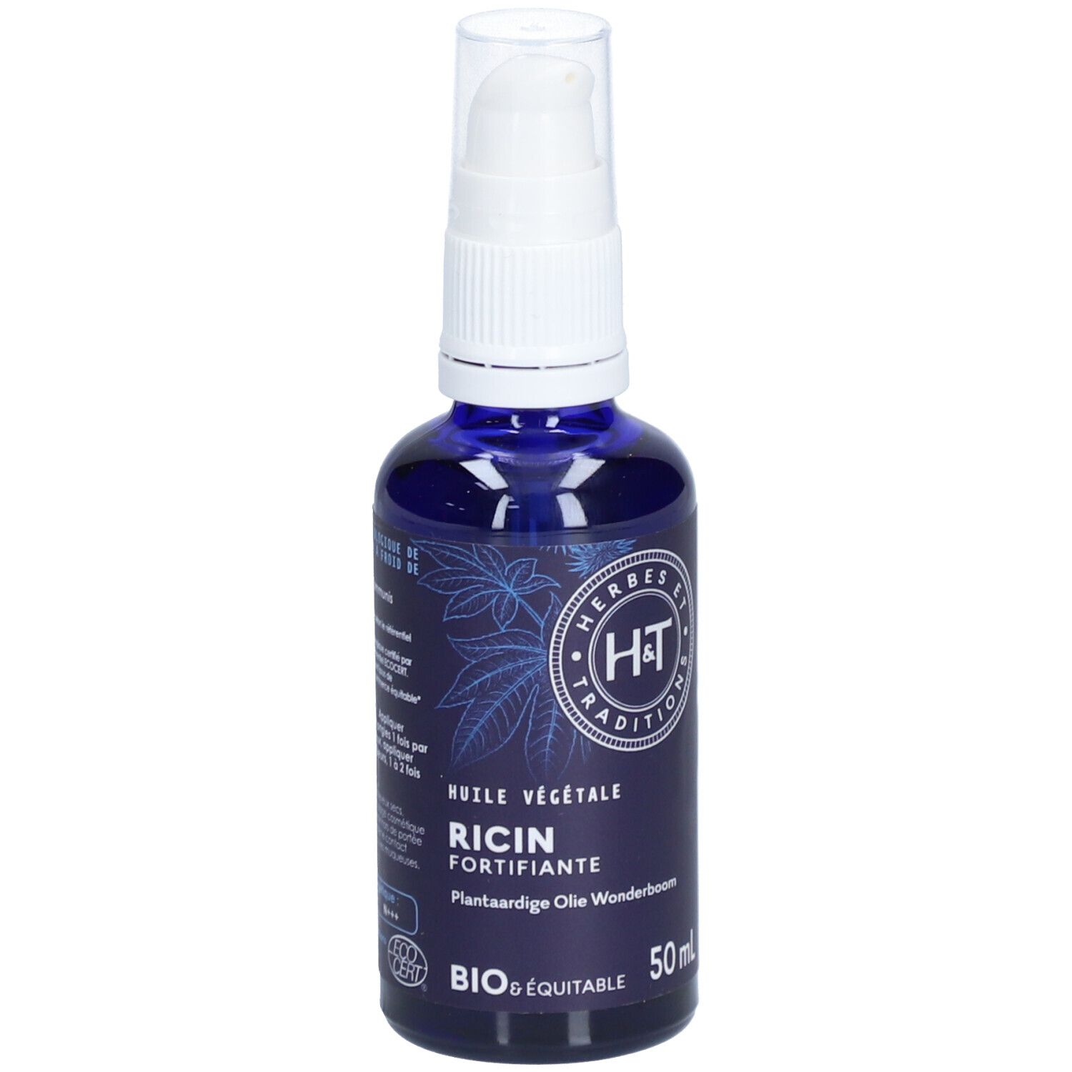 Herbes Et Traditions Huile Végétale Ricin Bio 50 Ml Redcare Pharmacie